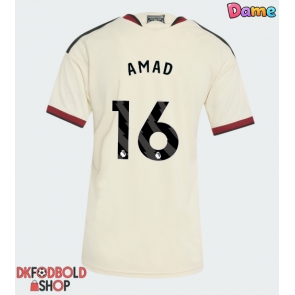 Manchester United Amad Diallo #16 Tredje trøje Dame 2026-27 Kort ærmer Manchester United Amad Diallo #16 Tredje trøje Dame 2026-27 Kort ærmer